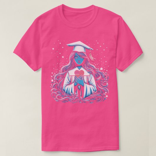 2024年クラス卒業7月4日おもしろい Tシャツ (デザイン正面)