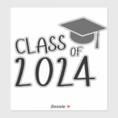 2024年クラス卒業 シール (シート)