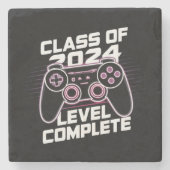 2024年クラス後期卒業 ストーンコースター (正面)