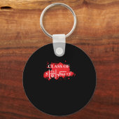 2024年クラス数学ギークおもしろいPi 8等級卒業生 キーホルダー (裏面)