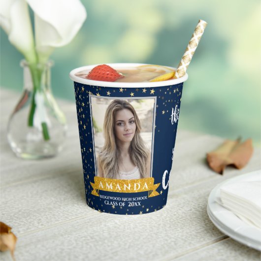 2024年クラス最高のは未だ写真来卒業していない 紙コップ (インサイチュ)