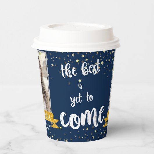 2024年クラス最高のは未だ写真来卒業していない 紙コップ (左)