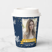 2024年クラス最高のは未だ写真来卒業していない 紙コップ (裏面)