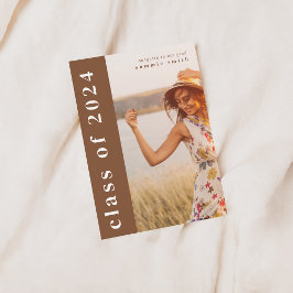 2024年クラス画像招待状 招待状