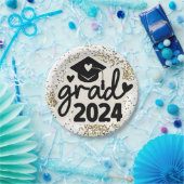 2024年クラス紙プレート ペーパープレート (パーティー)