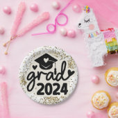 2024年クラス紙プレート ペーパープレート (パーティー)