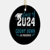 2024年クラス2022年おもしろい初のカウントダウン セラミックオーナメント (右)