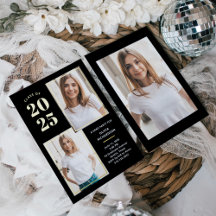 2024年クラス |フォトブラックと金ゴールドグラードパーティー