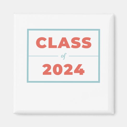 2024年クラス マグネット (正面)