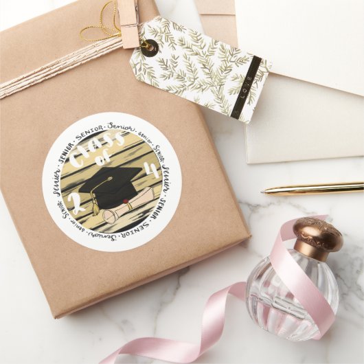 2024年クラス ラウンドシール (ギフト)