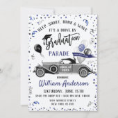 2024年クラスDRIVE BY PHOTO Graduation Party 招待状 (正面)