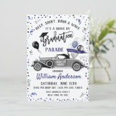 2024年クラスDRIVE BY PHOTO Graduation Party 招待状 (スタンド正面)