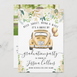 2024年クラスDRIVE BY PHOTO Graduation Party 招待状