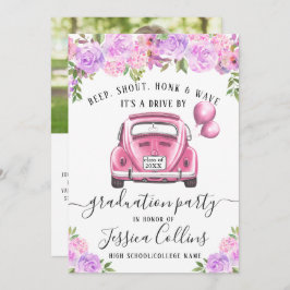 2024年クラスDRIVE BY PHOTO Graduation Party 招待状