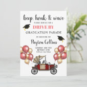 2024年クラスDRIVE BY PHOTO Graduation Party 招待状 (スタンド正面)