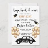 2024年クラスDRIVE BY PHOTO Graduation Party 招待状 (正面)