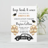 2024年クラスDRIVE BY PHOTO Graduation Party 招待状 (スタンド正面)