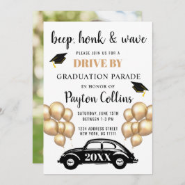 2024年クラスDRIVE BY PHOTO Graduation Party 招待状