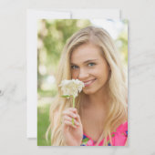 2024年クラスDRIVE BY PHOTOS卒業パーティー 招待状 (裏面)