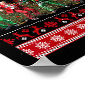 2024年クリスマスドナルドトランプ大統領踊りファン ポスター (角)