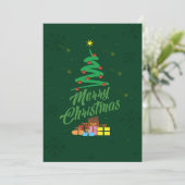 2024年クリスマスホリデーグリーティングカード シーズンカード (スタンド正面)