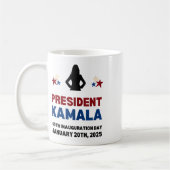 2024年クールカマラハリス大統領就任式 コーヒーマグカップ (左)