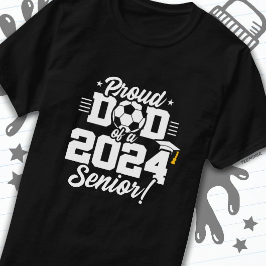 2024年サッカーサッカークラスパパシニア2024 Tシャツ