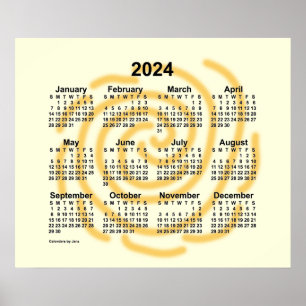 2024年サンシャインカレンダー by Janz ポスター