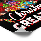 2024年サンタト素晴らしランプおもしろいで再びクリスマス ポスター (角)