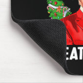 2024年サンタト素晴らしランプおもしろいで再びクリスマス マウスパッド (コーナー)