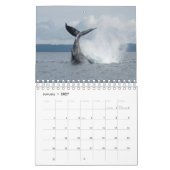 2024年ザトウクジラのカレンダー カレンダー (1月 2027)