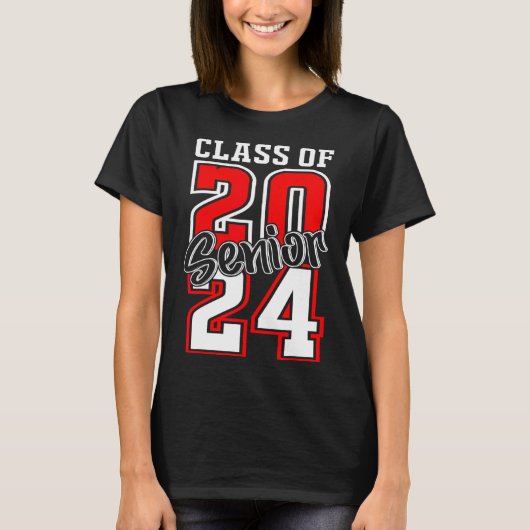 2024年シャツ高校の卒業パー Tシャツ (正面)