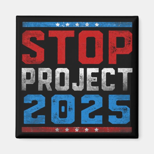 2024年ストップ選挙の2025年プロ大統領のジェクト マグネット (正面)