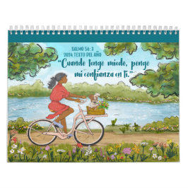 2024年スペインの文字Ps 56:3カレンダー カレンダー