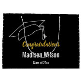 2024年テンプレートおめでとう ラージペーパーバッグ (裏面)