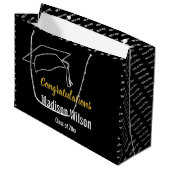 2024年テンプレートおめでとう ラージペーパーバッグ (正面アングル)