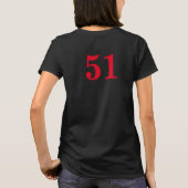 2024年ディナーパーティーの休日カクテルワインチーズ Tシャツ (裏面)