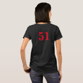 2024年ディナーパーティーの休日カクテルワインチーズ Tシャツ (裏面フル)