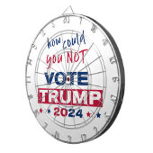 2024年トランプに投票できない方法 ダーツボード (正面右)