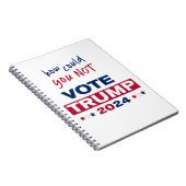2024年トランプに投票できない方法 ノートブック (右側)