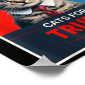 2024年トランプのネコ2024選挙_1 ポスター (角)