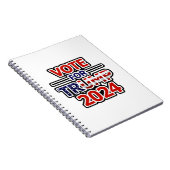 2024年トランプの投票 ノートブック (右側)