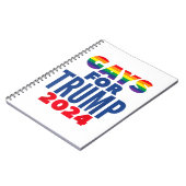 2024年トランプゲイ選挙 ノートブック (左側)