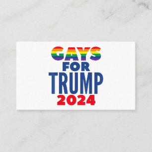 2024年トランプゲイ選挙 名刺