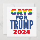 2024年トランプゲイ選挙 招待状 (裏面)