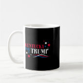 2024年トランプ再大統領投票 コーヒーマグカップ (左)