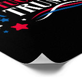 2024年トランプ再大統領投票 ポスター (角)
