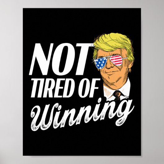 2024年トランプ勝ちにうんざりしていない ポスター (正面)