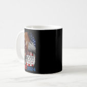 2024年トランプ大統領下の国家アメリカChri コーヒーマグカップ (正面左)
