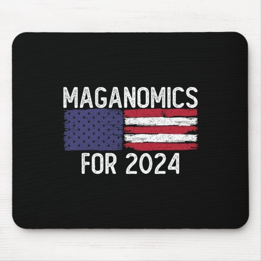 2024年トランプ大統領伝説 マウスパッド (正面)